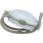 Flasher USB para perros, ø 4 × 11.5 cm, grafito