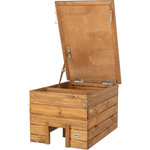 Hotel Erizo, madera de pino, 37 × 30,5 × 53 cm