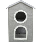 Cueva Nora, 47 × 67 × 47 cm, gris claro