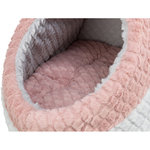 Cueva Kaline Mio, 35 × 26 × 41 cm, gris\/rosa oscuro