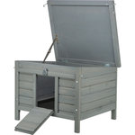 Casita Pequeños Mamíferos, 60 × 47 × 50 cm, gris