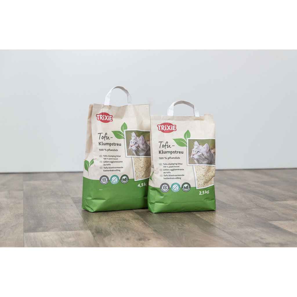 Tofu Cat Litter, Clumping, 4.5 kg