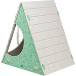 Cueva Lucy,fieltro,triangular,46×50×38 cm, arena