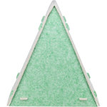 Cueva Lucy,fieltro,triangular,46×50×38 cm, arena