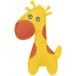 Jirafa, fieltro, hierba gatera, 15 cm