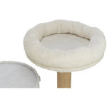 Rascador, fieltro, 58 × 52 × 37 cm, crema