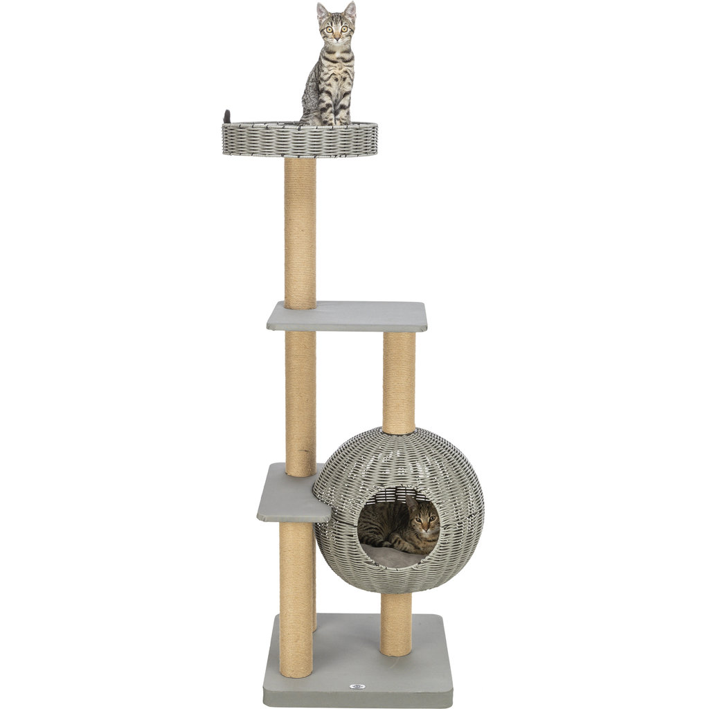 Rascador exterior Amalia, grande, 143 cm, gre