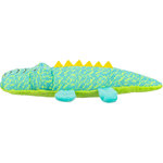 Cocodrilo, tela, 33 cm, turquesa