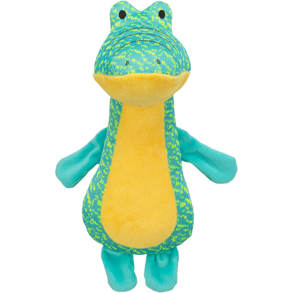 Cocodrilo, tela, 29 cm, verde