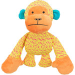 Mono, tela, 27 cm, amarillo