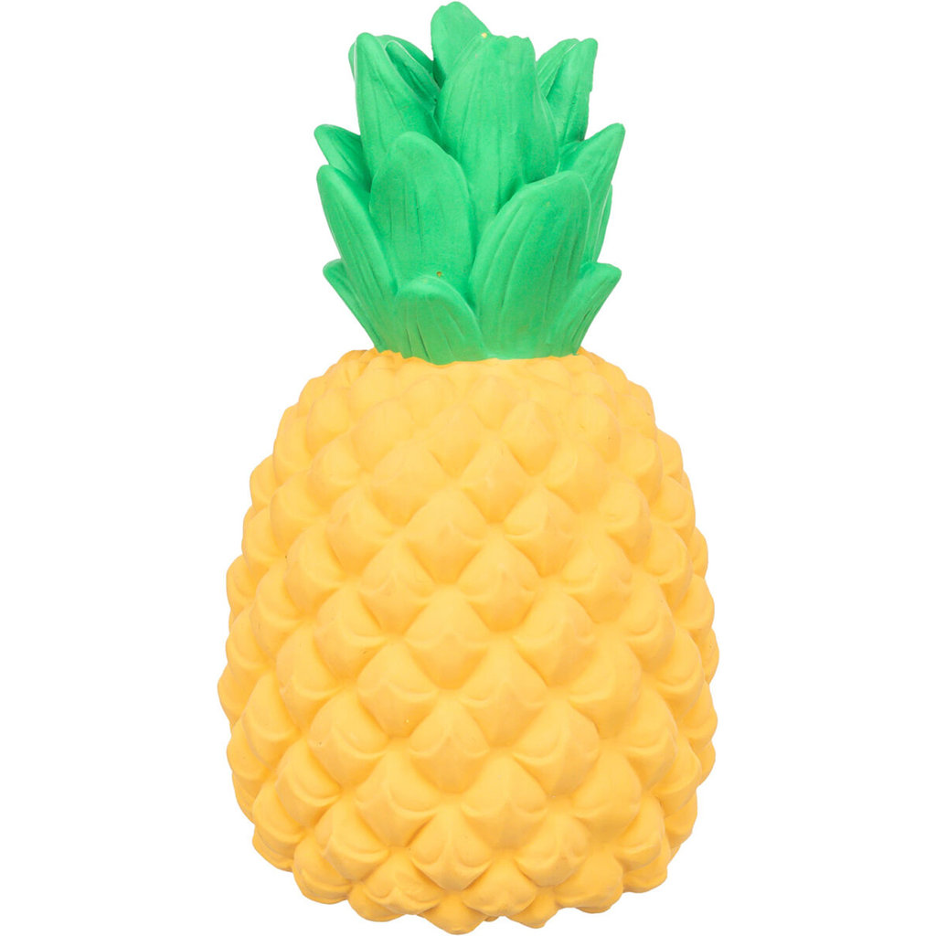 Piña, látex, 14 cm, amarillo