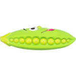 Vaina de guisante, 16 cm, verde