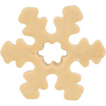 Navidad Copo de Nieve, con pechuga de pollo, loose, 31 g