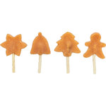 Navidad mix de piruletas (árbol, estrella, galleta de jengibre)