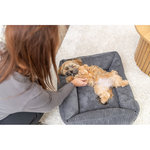 Cama Vital Jonna, 60 × 50 cm, gris oscuro