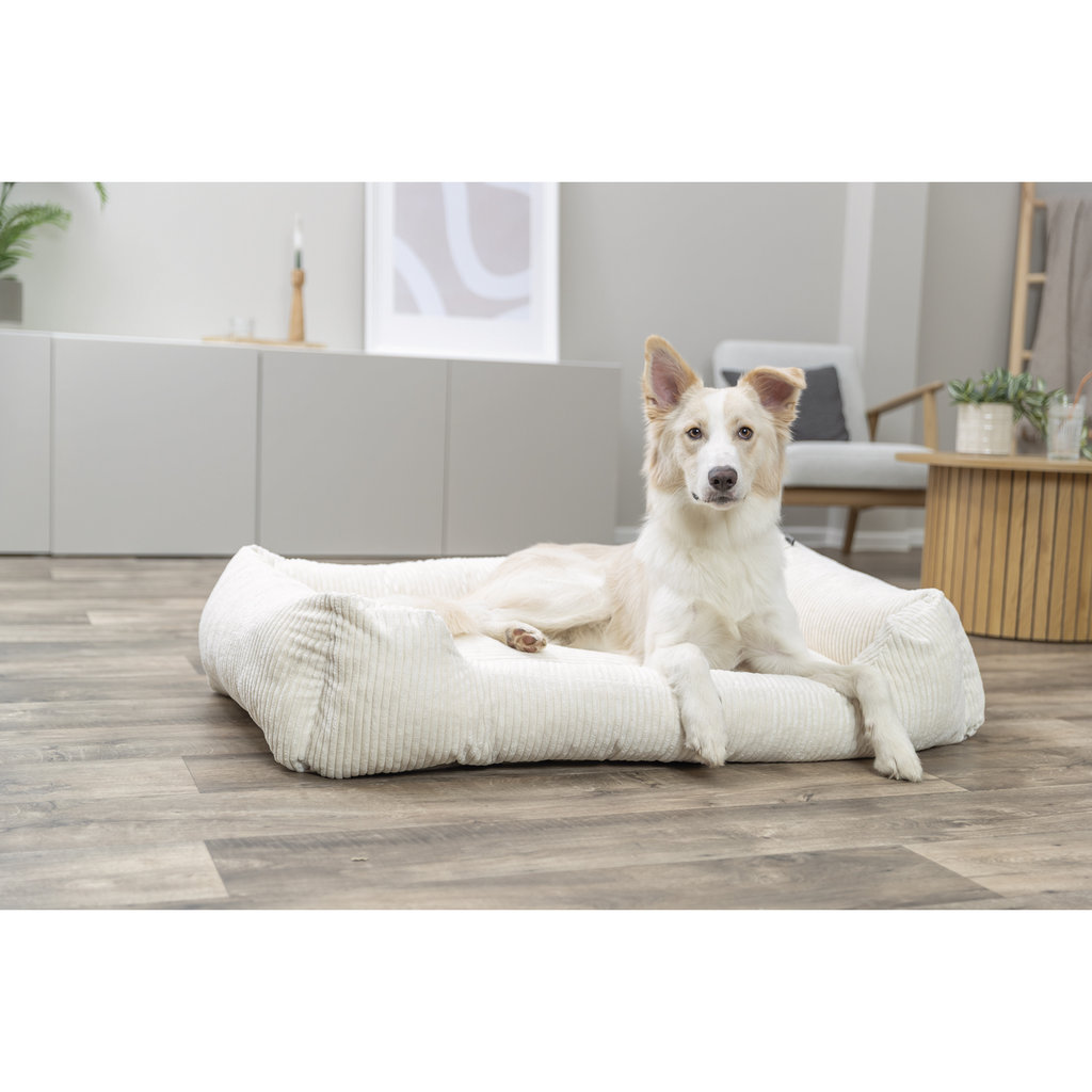 Cama vital, cuerda de peluche, rectangular, 120 × 80