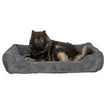 Cama Vital Jonna, 60 × 50 cm, gris oscuro