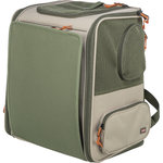 Rocco backpack, 40 × 42 × 30 cm, beige/olive green