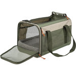 Marlon bag, 27 × 27 × 43 cm, beige/olive green