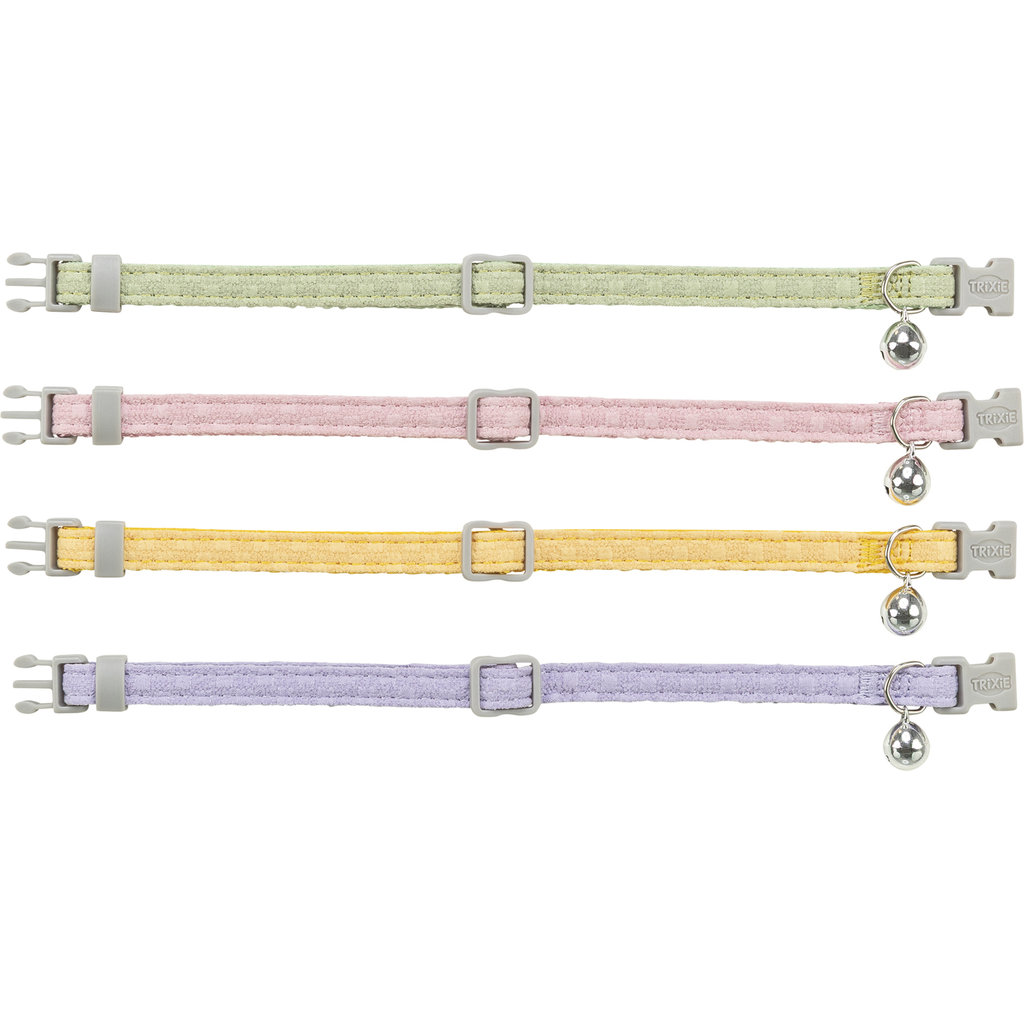 Collar para gatos, patrón a cuadros, 20–30 cm/10 mm, varios