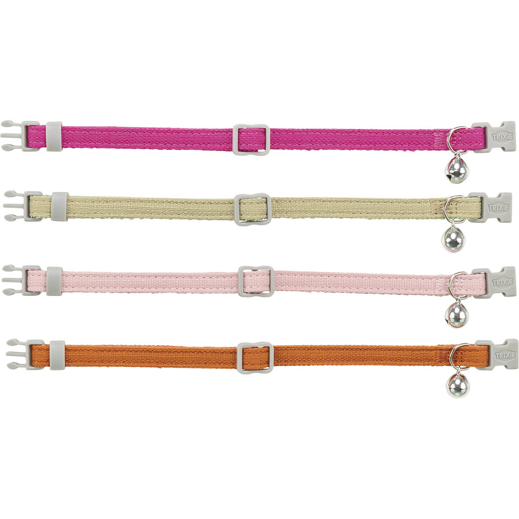 Collar para gatos, de aspecto algodón, 20–30 cm/10 mm, varios