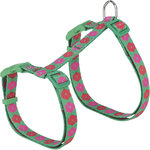 Cat harness with lead, flower power, 35–59 cm/13 m