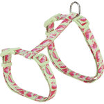 Cat harness with lead, flower power, 35–59 cm/13 m