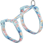 Cat harness with lead, flower power, 35–59 cm/13 m