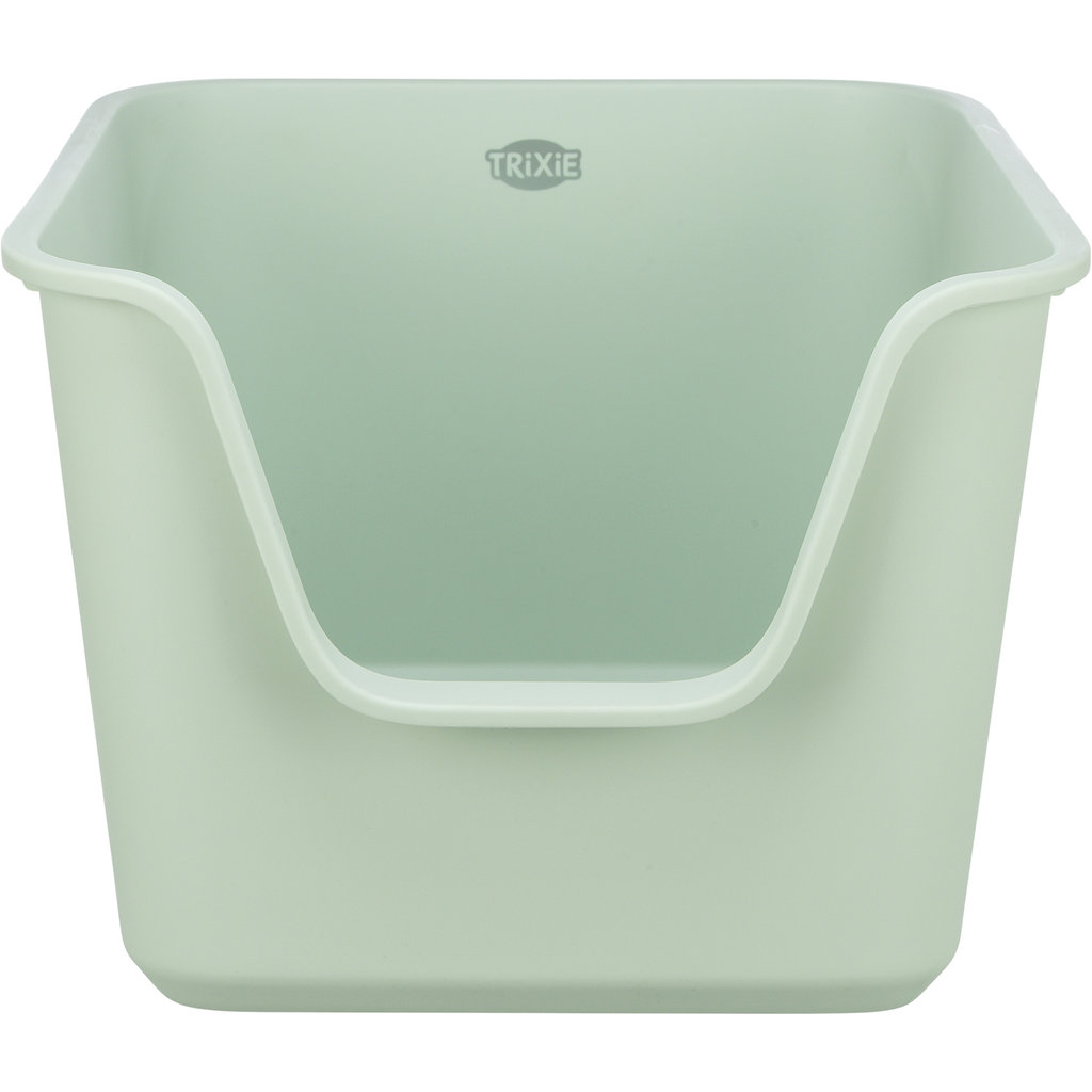 Pavo cat toilet, high rim, 45 × 32 × 55 cm, green
