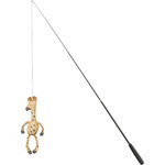 Varita de juego telescópica Jirafa, fibra de vidrio, 42–106 cm
