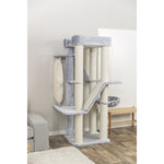 Árbol para gatos XXL Activo, 188 cm, gris