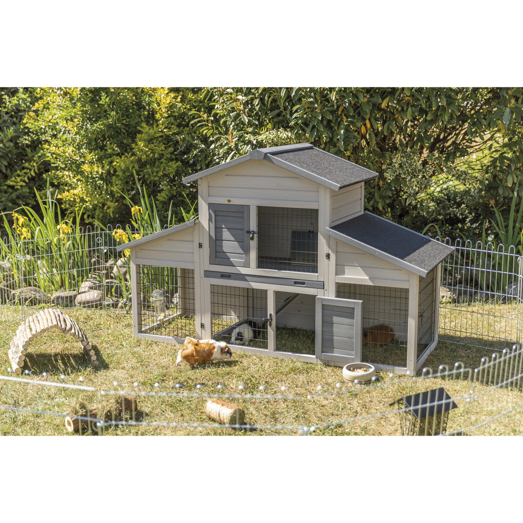 Small Animal Hutch, Two Storeys, 175 × 110 × 70 cm