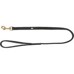 Pure metre correa, cuero, M–L: 1.00 m/20 mm, negro