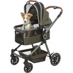 Buggy, 56 × 101 × 100 cm, 7.5 kg, oliva verde