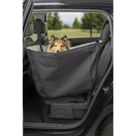 Car seat cover, divisible, 1.45 × 1.60 m, black