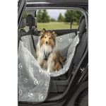 Car seat cover, divisible, 1.45 × 1.60 m, black