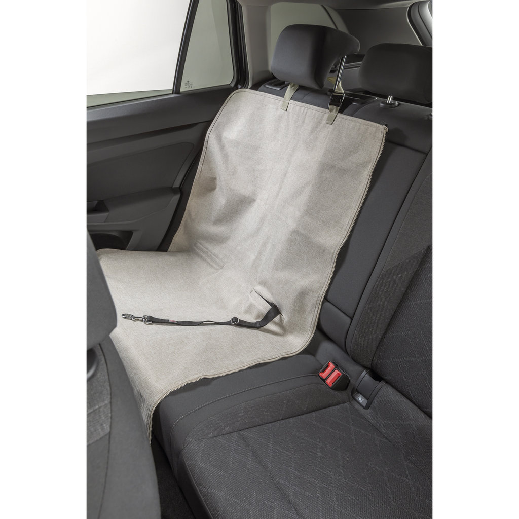 Car seat cover, divisible, 1.4 × 1.2 m, beige