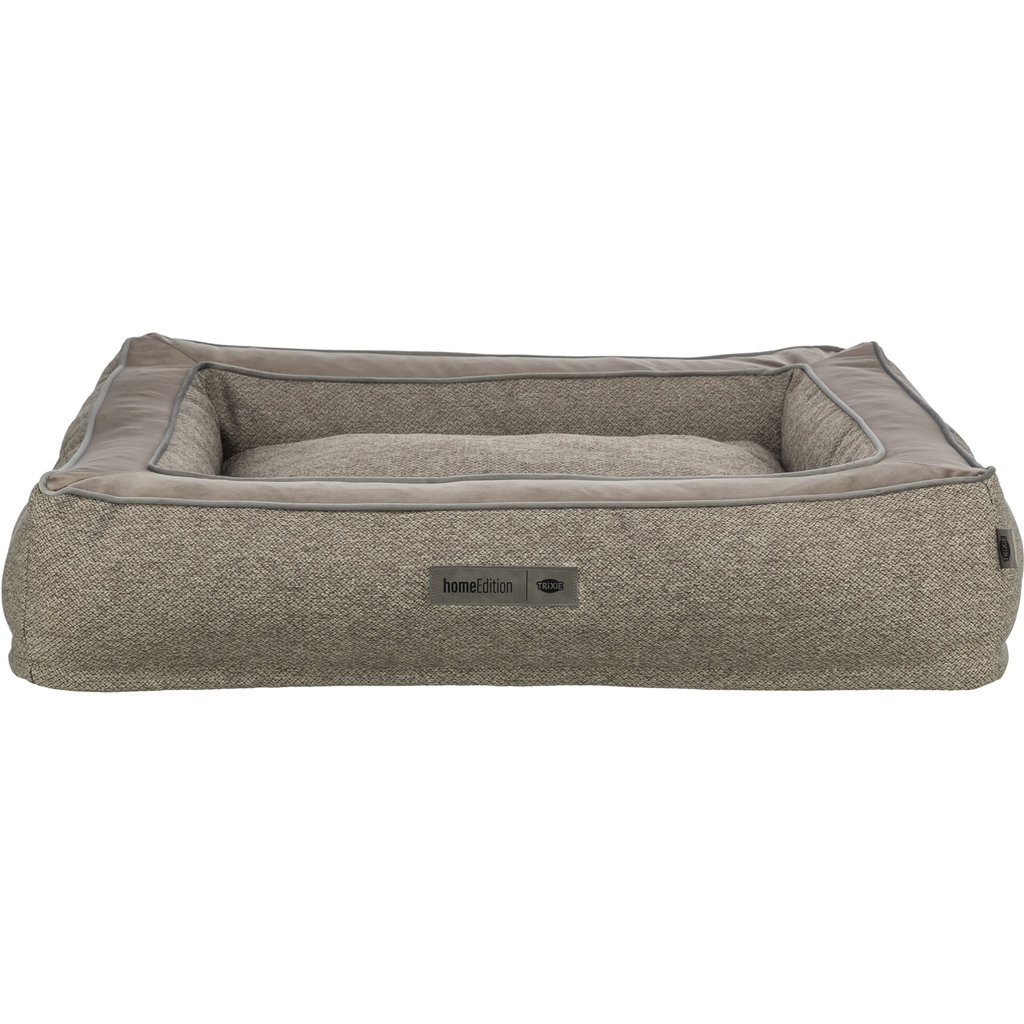 Cama Liano, tela/terciopelo tejido, rectangular, 120 ×