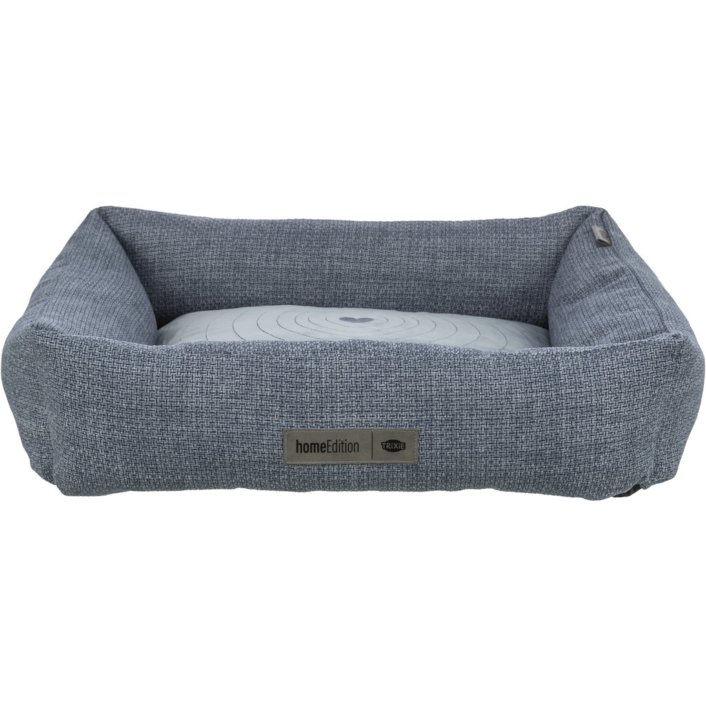 Viviana cama, rectangular, 120 × 75 cm, azúl/ claro