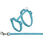 Arnés para gatos con correa, geometría, 27–45 cm/10 mm, 1