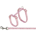 Arnés para gatos con correa, geometría, 27–45 cm/10 mm, 1