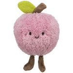 Melocotón XXL, peluche, hierba gatera USA, 20 cm