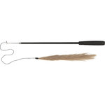 Varita de juego telescópica, pluma, fibra de vidrio, 42–106 c
