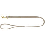 Pure metre correa, cuero, XS–S: 1.20 m/10 mm, gris claro